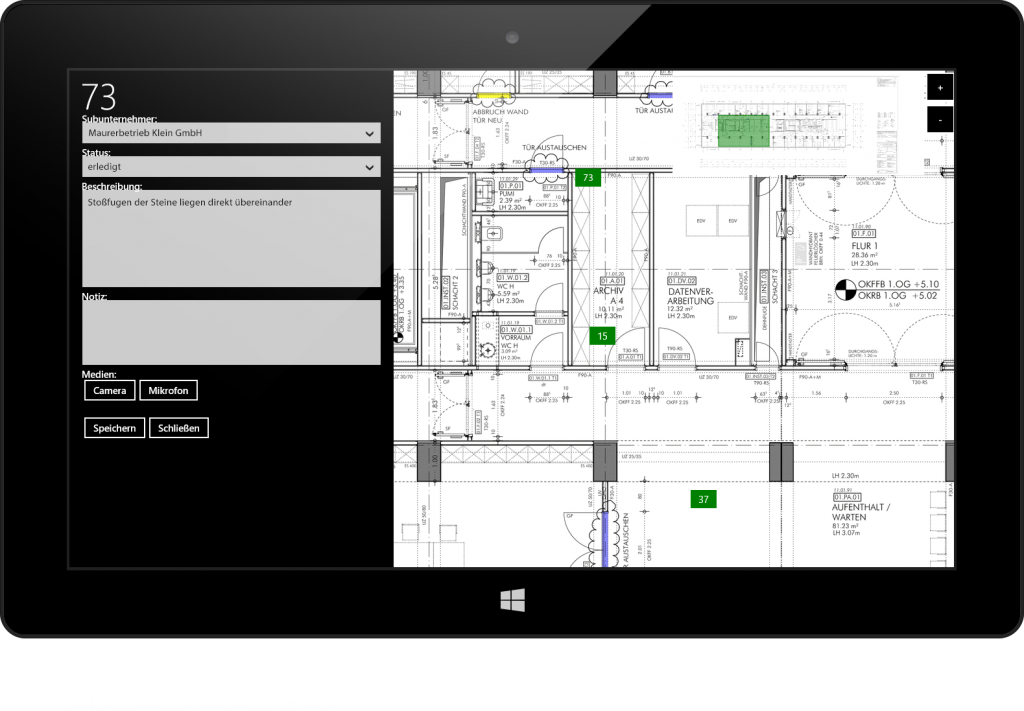 Screenshot_mobiPlan Tablet 2014, Effizienzsteigerung durch mobiPlan