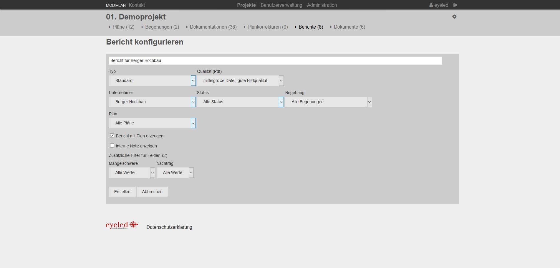 Generieren von PDF-Dokumenten - aspheutecom