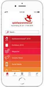 Eyeled eyeGuide classic für Messen und Kongresse Funktionen Spielwarenmesse App