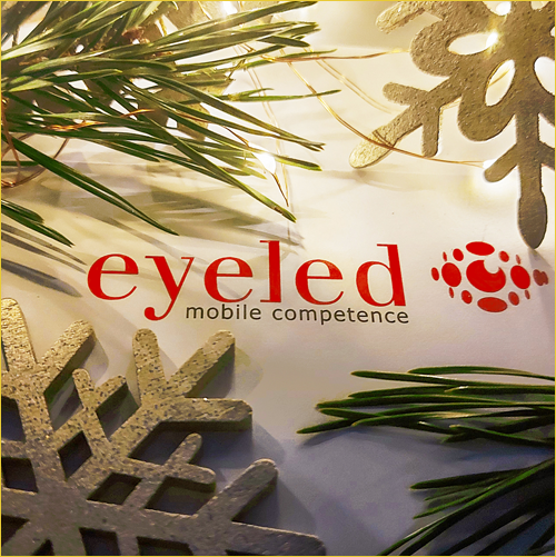 Festtags- und Neujahrsgrüße der Eyeled GmbH 2021